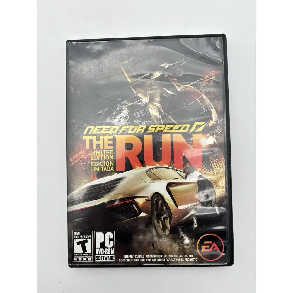 Need for Speed: The Run Limited Edition ( PC DVD-ROM, 2011) 2 Discs VG Condition